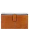 Leather Decorative Home Accessories Box Tan: AGC-86