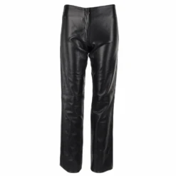 Leather Hipster Trousers Black : Hipsy