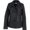 Leather Jacket Black/app : Marabelle