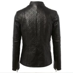 Leather Jacket Black/ddy : Agnus -Luxe Style Central leather jacket black ddy agnus p274 1236 image