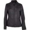 Leather Jacket Black/ddy : Isla