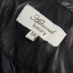 Leather Jacket Black : Helena -Luxe Style Central leather jacket black helena p265 1195 image