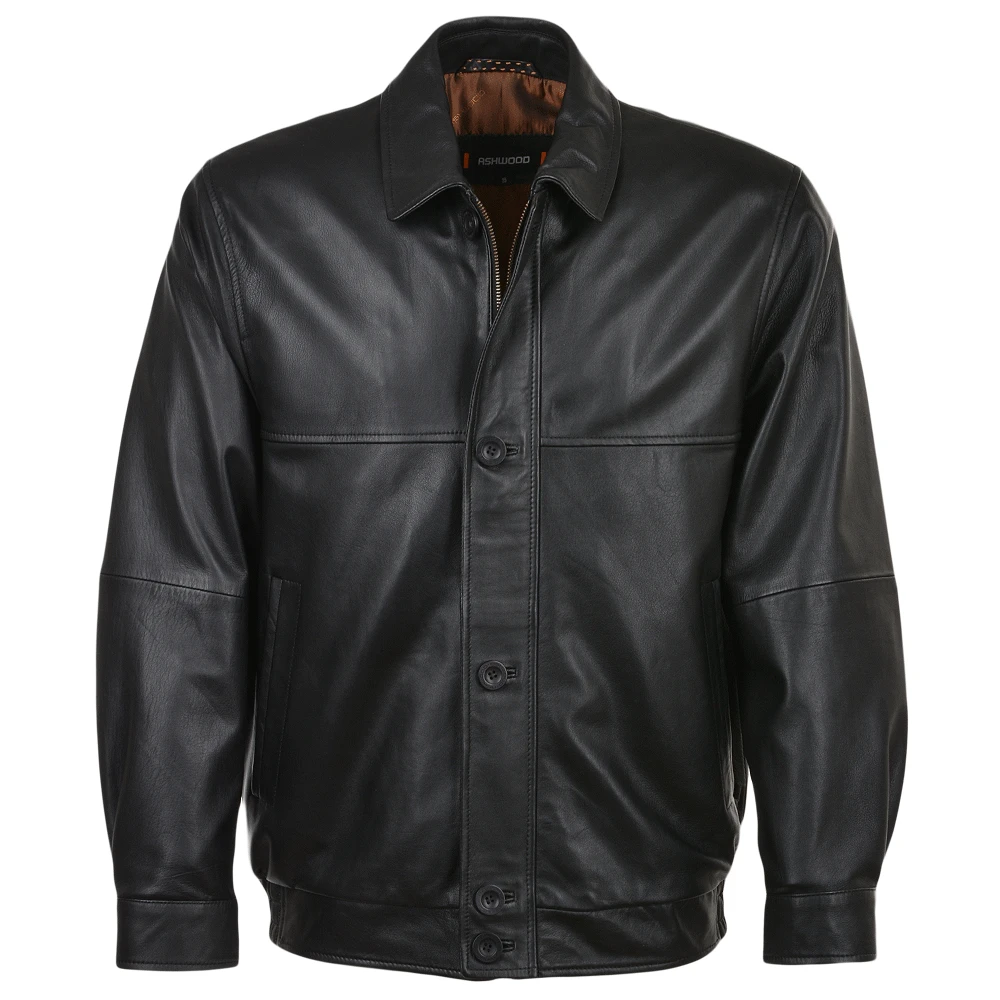 Leather Jacket Black/nap : Ferdinand 3 Leather Jacket Black/nap : Ferdinand