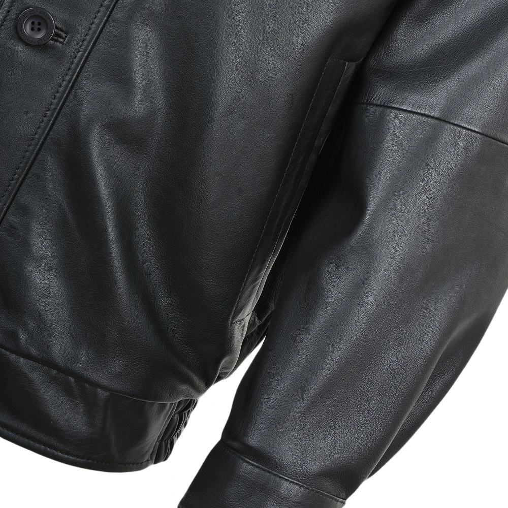Leather Jacket Black/nap : Ferdinand 6 Leather Jacket Black/nap : Ferdinand - Image 4