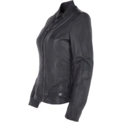Leather Jacket Navy/nap : Alana -Luxe Style Central leather jacket navy nap alana p3742 16179 image