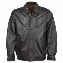 Leather Jacket Oxblood/nap : Ferdinand