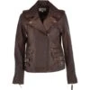 Leather Jacket Timber : Ruby -Luxe Style Central leather jacket timber ruby p486 14153 image