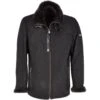 Leather Sheepskin Flying Jacket Black: Anton -Luxe Style Central leather sheepskin flying jacket black anton p3053 13472 image