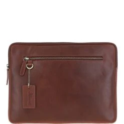 Leather Tablet Holder And A4 Sleeve Section Chestnut: K-40 -Luxe Style Central leather tablet holder and a4 sleeve section chestnut k 40 p7239 26626 image