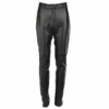 Leather Trousers Black : 766 -Luxe Style Central leather trousers black 766 p1624 7337 image