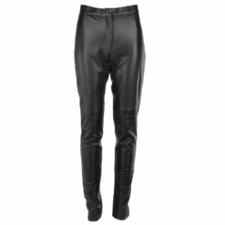 Leather Trousers Black : 766
