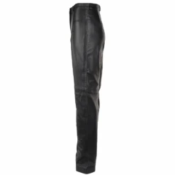 Leather Trousers Black : 766 -Luxe Style Central leather trousers black 766 p1624 7339 image