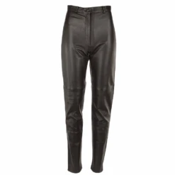 Leather Trousers Brown : 766