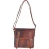 Leather Vintage Flight Shoulder Bag Tan : F-84 -Luxe Style Central leather vintage flight shoulder bag tan f 84 p2394 10973 image