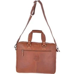 Leather Vintage Laptop Work Bag Tan : F-83 -Luxe Style Central leather vintage laptop work bag tan f 83 p3063 13941 image