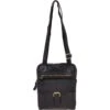 Leather Vintage Medium Flight Shoulder Bag Black : G-33 -Luxe Style Central leather vintage medium flight shoulder bag black g 33 p3808 16430 image