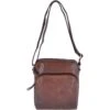 Leather Vintage Medium Flight Shoulder Bag Brandy : F-82 -Luxe Style Central leather vintage medium flight shoulder bag brandy f 82 p2390 10988 image