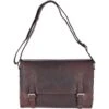Leather Vintage Messenger Bag Brandy : F-85 -Luxe Style Central leather vintage messenger bag brandy f 85 p2396 11003 image
