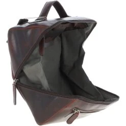 Leather Washbag Brown: K-49 -Luxe Style Central leather washbag brown k 49 p7243 26606 image