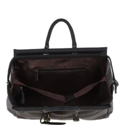 Leather Weekend Holdall Brown/tum : Gladstone A -Luxe Style Central leather weekend holdall brown tum gladstone a p6449 23514 image