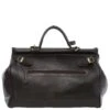 Leather Weekend Holdall Brown/tum : Gladstone -Luxe Style Central leather weekend holdall brown tum gladstone p340 1593 image