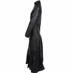 Long Length Gothic Coat Black : Trinity -Luxe Style Central long length gothic coat black trinity p1251 5417 image