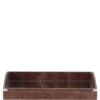 Luxury Rectangular Leather Tray Brown: AGC-53 -Luxe Style Central luxury rectangular leather tray brown agc 53 p7723 27926 image