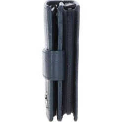 Medium Croc Print Leather Wallet Purse Navy/croc: MC7 -Luxe Style Central medium croc print leather wallet purse navy croc mc7 p6856 25353 image