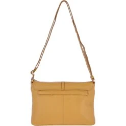 Medium Leather Shoulder Bag Yellow: 62551 -Luxe Style Central medium leather shoulder bag yellow 62551 p3665 15996 image