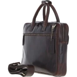 Medium Luxury Leather Ipad Work Bag Brown: K-46 -Luxe Style Central medium luxury leather ipad work bag brown k 46 p7241 26619 image