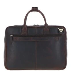 Medium Luxury Leather Ipad Work Bag Brown: K-46 -Luxe Style Central medium luxury leather ipad work bag brown k 46 p7241 26620 image