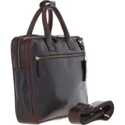Medium Luxury Leather Ipad Work Bag Brown: K-46 -Luxe Style Central medium luxury leather ipad work bag brown k 46 p7241 26621 image