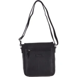 Medium Luxury Leather Travel Bag Black : Ted FB -Luxe Style Central medium luxury leather travel bag black ted fb p3251 14542 image