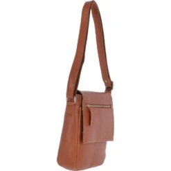 Medium Luxury Leather Travel Bag Tan : Ted FB -Luxe Style Central medium luxury leather travel bag tan ted fb p3252 14539 image