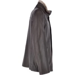 Mens 2-in1 Leather Jacket Brown : Gustavo -Luxe Style Central mens 2 in1 leather jacket brown gustavo p3049 13555 image