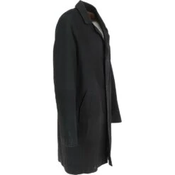 Bugatti Men's 3/4 Nappa Leather Overcoat Black/snu: James -Luxe Style Central mens 3 4 nappa leather overcoat black snu james p5206 19473 image