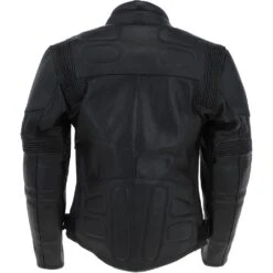 Mens Fashion Cowhide Leather Jacket Black : Giovanny -Luxe Style Central mens fashion cowhide leather jacket black giovanny p4135 17724 image