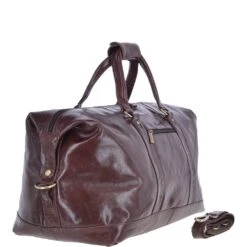 Mens Large Travel Holdall Cognac/vt : 2070 -Luxe Style Central mens large travel holdall cognac vt 2070 p3864 16720 image