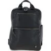 Mens Leather Backpack Black: GB Jordan -Luxe Style Central mens leather backpack black gb jordan p6352 23363 image
