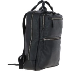 Mens Leather Backpack Black: GB Jordan 11 Mens Leather Backpack Black: GB Jordan -Luxe Style Central mens leather backpack black gb jordan p6352 23366 image