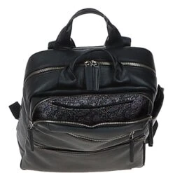 Mens Leather Backpack Black: GB Jordan 12 Mens Leather Backpack Black: GB Jordan -Luxe Style Central mens leather backpack black gb jordan p6352 23367 image