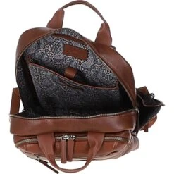 Mens Leather Backpack Chestnut: GB Jordan -Luxe Style Central mens leather backpack chestnut gb jordan p6353 23374 image