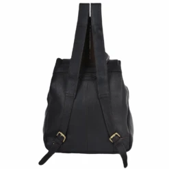 Mens Leather Backpack - Rucksack Brown -Luxe Style Central mens leather backpack rucksack brown p611 2484 image