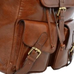 Mens Leather Backpack - Rucksack Chestnut 12 Mens Leather Backpack - Rucksack Chestnut -Luxe Style Central mens leather backpack rucksack chestnut p330 1534 image