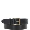 Mens Leather Belt Black: MB-109 -Luxe Style Central mens leather belt black mb 109 p5828 20757 image