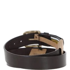 Mens Leather Belt Brown: MB-107 -Luxe Style Central mens leather belt brown mb 107 p5826 20751 image