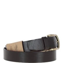 Mens Leather Belt Brown: MB-107 -Luxe Style Central mens leather belt brown mb 107 p5826 20752 image