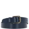 Mens Leather Belt Navy: MB-107 -Luxe Style Central mens leather belt navy mb 107 p6827 25140 image