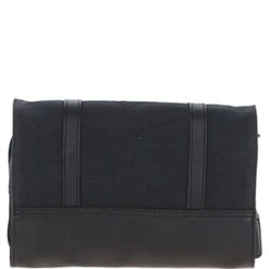 Mens Leather & Canvas Hanging Toiletry Bag Black : 7010 14 Mens Leather & Canvas Hanging Toiletry Bag Black : 7010 -Luxe Style Central mens leather canvas hanging toiletry bag black 7010 p7569 27442 image