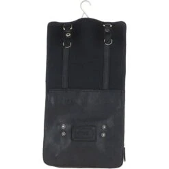 Mens Leather & Canvas Hanging Toiletry Bag Black : 7010 15 Mens Leather & Canvas Hanging Toiletry Bag Black : 7010 -Luxe Style Central mens leather canvas hanging toiletry bag black 7010 p7569 27443 image